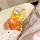 Cifeeo-gifts Sunset Blue Sky White Clouds Phone Case