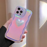 Cifeeo-gifts Laser Three-dimensional Love Phone Case