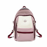 Cifeeo-back to school gifts Cute Water Drop Women Backpack Female Contrast Color Multiple Pockets Travel Bag Teenage Girl Big Schoolbag Lady Laptop Backpack