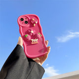 Cifeeo-gifts Cute 3D Strawberry Lollipop Phone Case