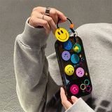 Cifeeo-gifts Kawaii Smiley Mirror Holder iPhone case