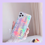 Cifeeo-gifts Ins Purple Love Phone Case