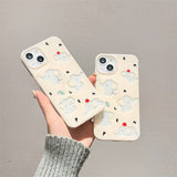 Cifeeo-gifts Creamy Cute Hollow Elephant Phone Case