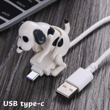 Cifeeo-gifts Moving Puppy Mobile Phone Data Cable