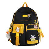 Cifeeo-back to school gifts Large Capacity Women Backpack 2021 New Mori College Couple School Backpacks Retro Simple 15.6inch School Bags for Teenage Girls