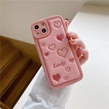 Cifeeo-gifts Girly Pink Heart Phone Case