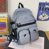 Cifeeo-back to school gifts Backpack male trend simple travel bag computer backpack female leisure high school students junior high school schoolbag male