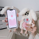 Cifeeo-gifts Cartoon Plush Phone Case