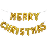 Cifeeoshop christmas pajamas aesthetic Christmas Decorations Red Green Merry Christmas Merry Christmas Letter Aluminum Film Balloon Suit