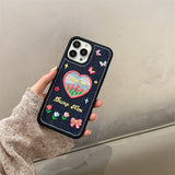 Cifeeo-gifts Denim Butterfly Tulip Phone Case