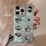 Cifeeo-gifts Mint Green Cake Phone Case