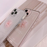 Cifeeo-gifts Clear Crystal Bow Phone Case