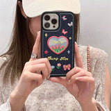 Cifeeo-gifts Denim Butterfly Tulip Phone Case