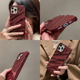 Cifeeo-gifts Simple Style Wave Pattern Phone Case