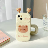 Cifeeo-gifts Kawaii Cartoon Bear Phone case