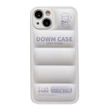 Cifeeo-gifts Trendy Puffer Jacket Airbag Phone Case