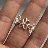 Cifeeo-Vintage Jewelry Y2K Style Y2K Crystal Rings Kpop Heart Adjustable Ring Irregular Geometry Punk Vintage Rings For Women Girls New Fashion Jewelry