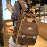 Cifeeo-back to school gifts High Capacity Women Cute School Bag Student Kawaii Lady Teenager Laptop Trendy Travel College BackpackS Fashion Female Book Girl
