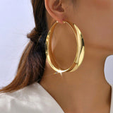 CIFEEO- Bohemian Silk Metal Geometry Drop Earrings ZZ048