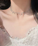 CIFEEO- Boho Silk Zircon Star Princess Necklace KX1045