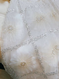Cifeeo-back to school outfits Modest A Line Strapless White Short Tulle Homecoming Dresses Party Dress C2196