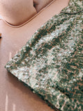 Cifeeo-back to school outfits Modest Sheath Straps Sequin Green Short Homecoming Dresses Birthday Outfits With Beads C2227
