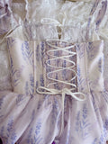 Cifeeo-back to school outfits Sexy Ball Gown Spaghetti Straps Lilac Flowers Homecoming Dresses Birthday Outfits C2244