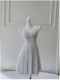 Cifeeo-back to school outfits Simple A line Spaghetti Straps Chiffon Short Homecoming Dresses Birthday Outfit C2259