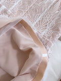 Cifeeo-back to school outfits Simple A line Spaghetti Straps Lace Short Homecoming Dresses Birthday Outfit C2288