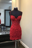 Cifeeo-back to school outfits 16th Birthday Dark Homecoming Dress Corset Tight Short Mini Dress with Appliques C2514