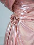 Cifeeo-back to school outfits nye outfits Valentine's Day outfits Pretty A Line Off The Shoulder Sequin Pink Long Prom Dresses Evening Gowns CIF3813