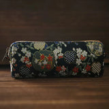 Cifeeo-Back To School Gifts Kawaii Pencil Case Retro Pen Case School Supplies Trousse Scolaire Fabric Embroidery Pencil Bags Student Stationery Pencil Cases