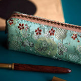 Cifeeo-Back To School Gifts Kawaii Pencil Case Retro Pen Case School Supplies Trousse Scolaire Fabric Embroidery Pencil Bags Student Stationery Pencil Cases