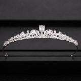 Cifeeo Wedding Crown Hair Jewelry Bridal Headpiece Woman Baroque Rhinestones Crystal Tiaras Bride Party Crowns Wedding Hair Accessories