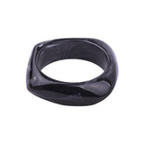 Cifeeo 2023 Vintage Resin Acrylic Geometric Irregular Square Quadrilateral Bangle Simple Style Bracelet For Women 2023 New Jewelery