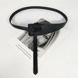 Cifeeo Designer Belts For Women High Quality Knot Soft Pu Leather Long Cummerbunds Wide Coat Ceinture Femme Dress Waistband Cintos