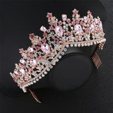 Cifeeo Hairbands Wedding Jewelry Engagement Hair Accessories for Women Bridesmaids Vintage Crown Headpiece YQ28