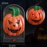 Cifeeo-Top Deals Funny Halloween Doorbell New Doorbell Contact Sounds LED Light Control Halloween Decorations