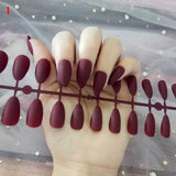 100Pcs False Nail Tips Long Nail Design Full Cover Press on Nails for Manicure Colorful Nails Art Fake Nails With Free Shipping