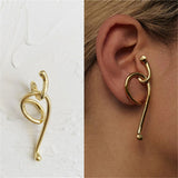 Cifeeo 2024 Simple Ear-Hole-Free Leaves Ear Bone Clip Women and Men Party Jewelry Gift
