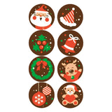 CIFEEO-500pcs Merry Christmas Stickers Envelope Gift Cards Package Seal Label Christmas Decoration Gift Series Sticker Tags