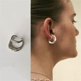 Cifeeo 2024 Simple Ear-Hole-Free Leaves Ear Bone Clip Women and Men Party Jewelry Gift