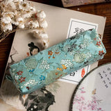 Cifeeo-Back To School Gifts Kawaii Pencil Case Retro Pen Case School Supplies Trousse Scolaire Fabric Embroidery Pencil Bags Student Stationery Pencil Cases