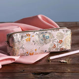 Cifeeo-Back To School Gifts Kawaii Pencil Case Retro Pen Case School Supplies Trousse Scolaire Fabric Embroidery Pencil Bags Student Stationery Pencil Cases