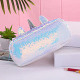 Cifeeo-Back To School Gifts unicorn pencil case Sequin estojo escolar Kawaii school supplies estuche escolar pencilcase kalem kutusu astuccio scuola
