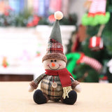 Christmas Dolls Santa Claus Snowman Elk Toys Xmas Figurines Red Xmas Tree Ornament Christmas Decorations For Home  navidad 2024