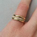 Cifeeo 2023 NEW Fashion Wedding Ring For Women Micro Paved Cubiz Zircon Finger Rings Female Engagement Jewelry Accessories