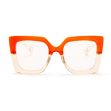 Cifeeo Vintage Glasses Women Men Square Clear Glasses Optical Eyeglasses Frame Transparent Lens Spectacle Frame NOT Anti Blue Light