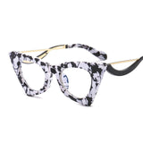 Cifeeo Fashion Cat Eye Womans Optical Glasses Prescription Lens Small Frames Women Transparent Glasses  Eyeglasses Frames