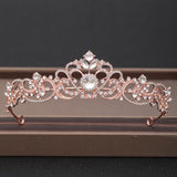 Cifeeo Wedding Crown Hair Jewelry Bridal Headpiece Woman Baroque Rhinestones Crystal Tiaras Bride Party Crowns Wedding Hair Accessories